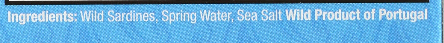 Henry and Lisas Wild Sardines in Spring Water, 4.25 Ounce - 12 per case.12
