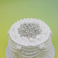 Sliver Sprinkles For Cake Decorating, 4.6Oz Silver Rod And Pearl Sprinkles Mix For Baking, Cupcake, Cookie, Ice Cream, Donuts An