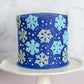 Frozen Sprinkles For Cake Decorating - Blue And White Sprinkles For Frozen Cake Decorations With Edible Snowflake Sprinkles, Jim