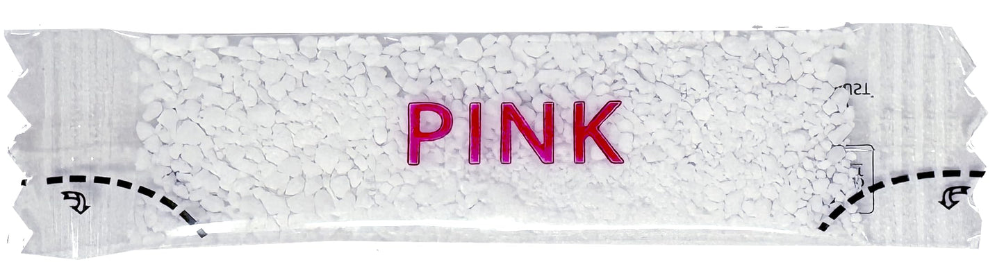 LE MUST Biodegradable Sweetener Packets, Saccharin Sugar Substitute, 25 Pack