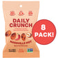Daily Crunch, Nashville Hot Sprouted Almonds, Minis (1.5Oz, Pack Of 8) - Sprouted And Dehydrated For A Unique Crunch, Keto Frien