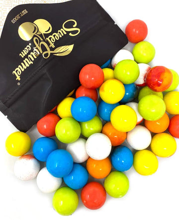 Sweetgourmet Lightning Bolts | Sour Filled Bubble Gum Balls | 2 Pounds