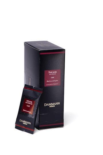 Dammann Freres Satchets, Chai Tea Bags, Premium Gourmet French Black Tea, Blend Ginger, Cinnamon, Cardamom Flavors, Individually