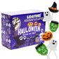 LIDATREE Halloween Lollipop Suckers, Individually Wrapped, 24-PCS, Pumpkin Candy for Goody Bags