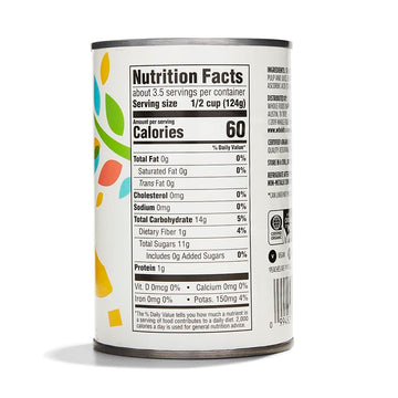 365 by Whole Foods Market, Organic Yellow Cling Peach Slices, 15 Ounce