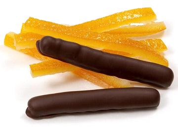 Andy Anand Gourmet Dark Chocolate Orange Peel | Fresh Orange Zest Infused In Rich Dark Chocolate | Divine, Decadent Gift Box | E