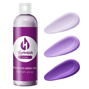 Purple Food Coloring Gel 4.5 oz Professional Grade Purple Food Dye Concentrated Violet Gel Food Coloring for Icing Baking Cake D