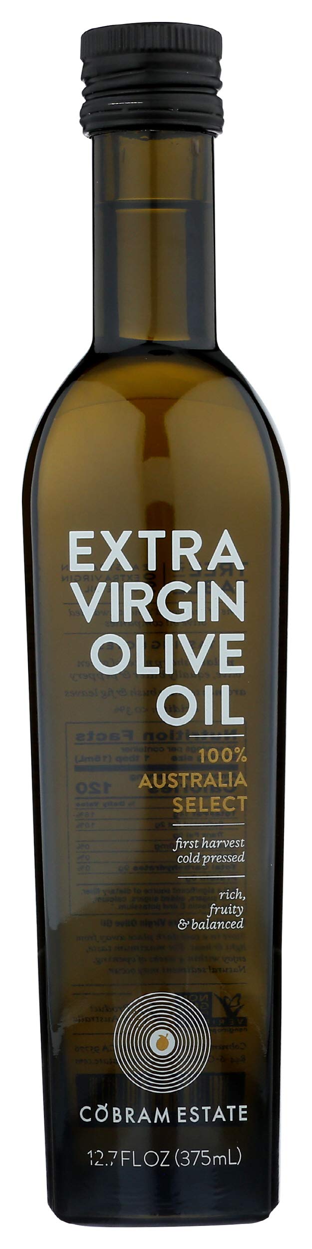 Cobram Estate Australia Select Extra Virgin Olive Oil, First Cold Pressed, Non-GMO, Keto Friendly, High in Antioxidants, Fruity 