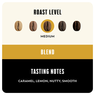 BLK & Bold Whole Bean Coffee, Rise & GRND Medium Roast, 100% Arabica, 12 oz Bag (2 Pack) - Premium Quality Coffee for Coffee Lovers