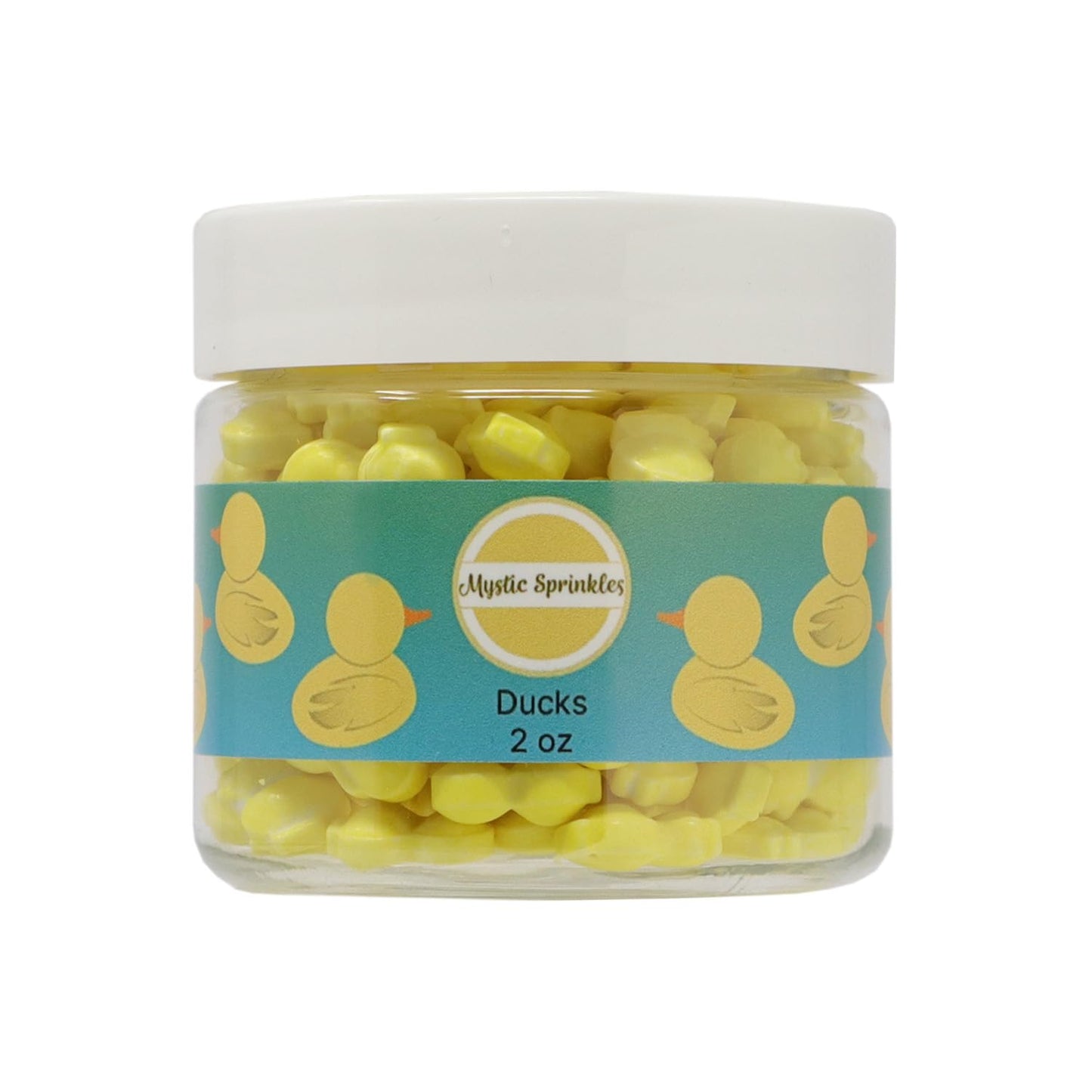 Mystic Sprinkles Easter Candy Shapes Sprinkles (Ducks, 2Oz Jar)