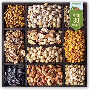 Hyperfoods New Year Gift Christmas Gifts Christmas Items Christmas Gift Hampers Dry Fruits Gift Pack Blue L10 Jumbo Nuts And Dry