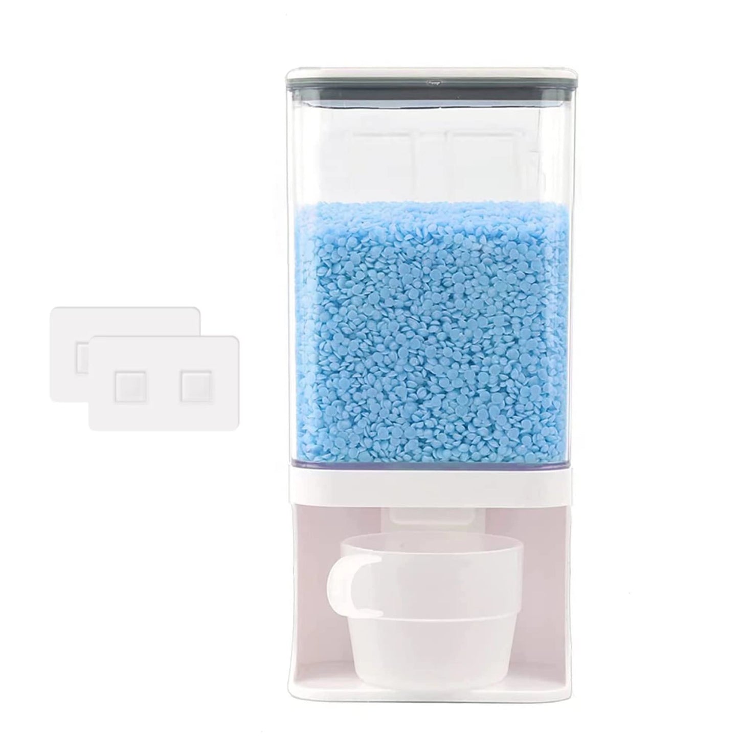 35 Oz Laundry Detergent Dispenser/Wall-Mounted Scent Booster Beads Dispenser For Laundry Room Storage, Suitable For Softener Bea