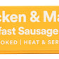 365 Everyday Value, Chicken & Maple Breakfast Sausage (Frozen), 10 Count