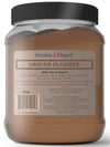 2 lb JAR Ground Brown Flaxseed Flax Seed Powder Omega-3 Fats | NON GMO | Gluten-free | 32 oz Semillas de linaza en polvo