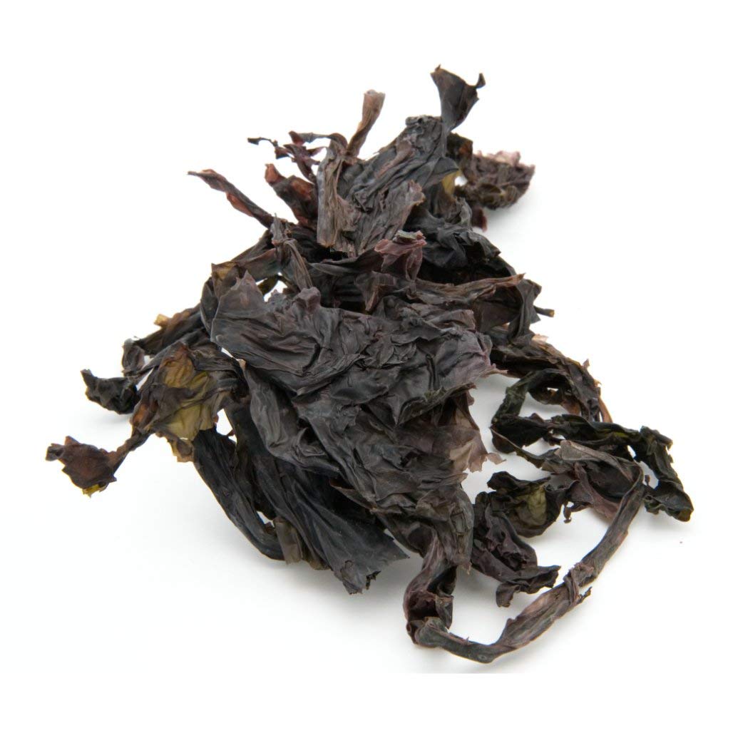 Maine Coast Sea Vegetables - Laver Whole Leaf Seaweed - 1 Oz Bag - Wild Atlantic Nori - Organic