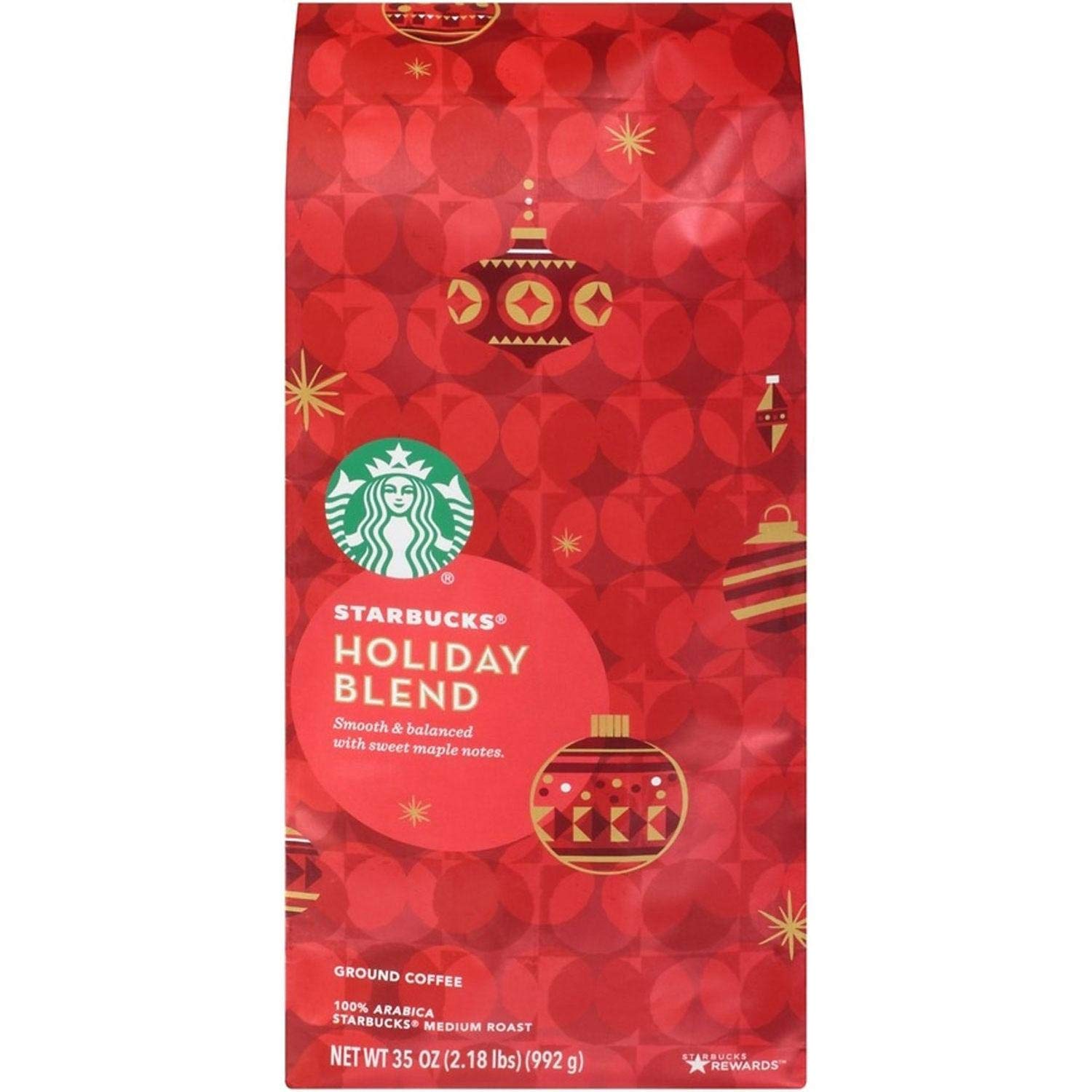 Starbucks Holiday Ground Coffee, Herbal & Sweet, 35 Ounce