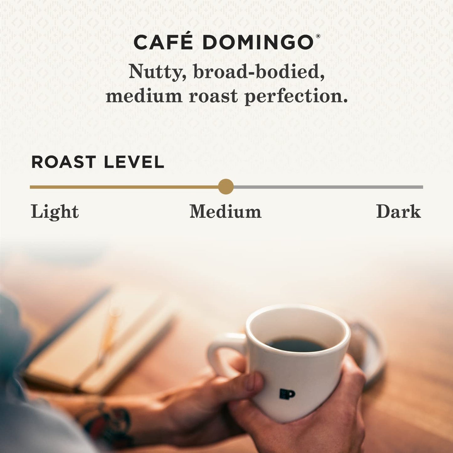 Peets Coffee Medium Roast K-Cup Pods - Café Domingo, 88 Count (4 Boxes of 22 Pods)
