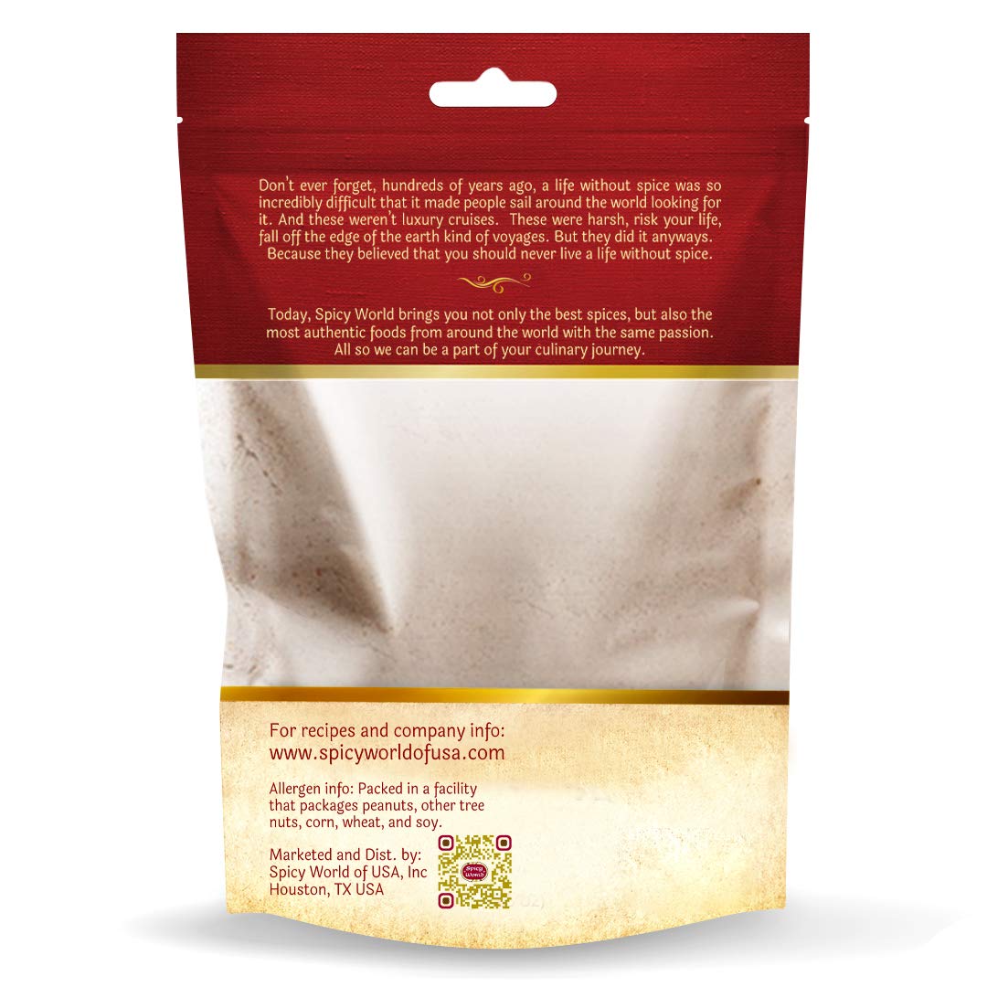 Spicy World Barley Flour - 4 lb (64oz) Bag | All-Natural, Raw, USA Grown | Versatile Barley Grain for Baking, Cooking, and More