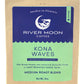 River Moon Coffee Kona Coffee Ground, Medium Roast, 32 Ounce, 100% Arabica