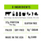 Lime Chili Kalahari Biltong, Air-Dried Thinly Sliced Beef, 2Oz (Pack Of 1), Sugar Free, Gluten Free, Keto & Paleo, High Protein