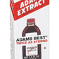 Adams Best Twice As Strong Vanilla 4Oz Glass Bottle (Pack Of 3)