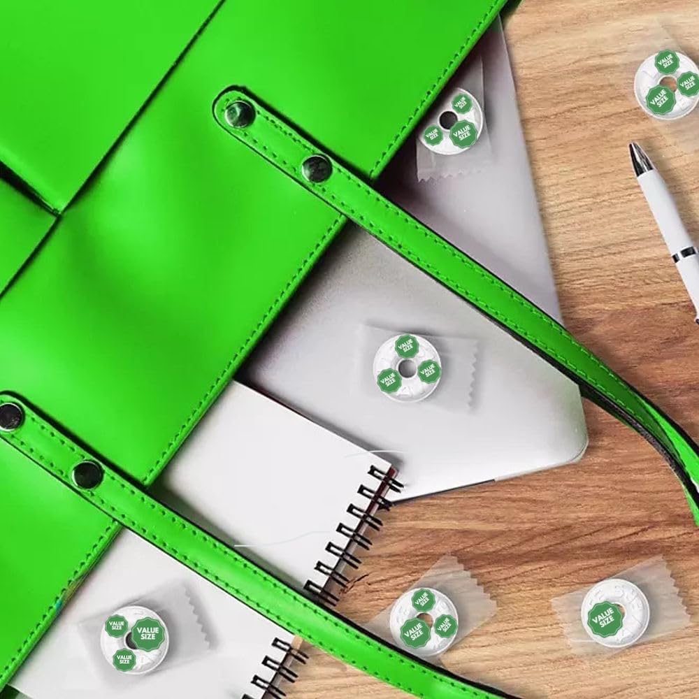 LifeSave Wint O Green Individually Wrapped Mints, 3.5 lbs Bag w/A Storage Bag