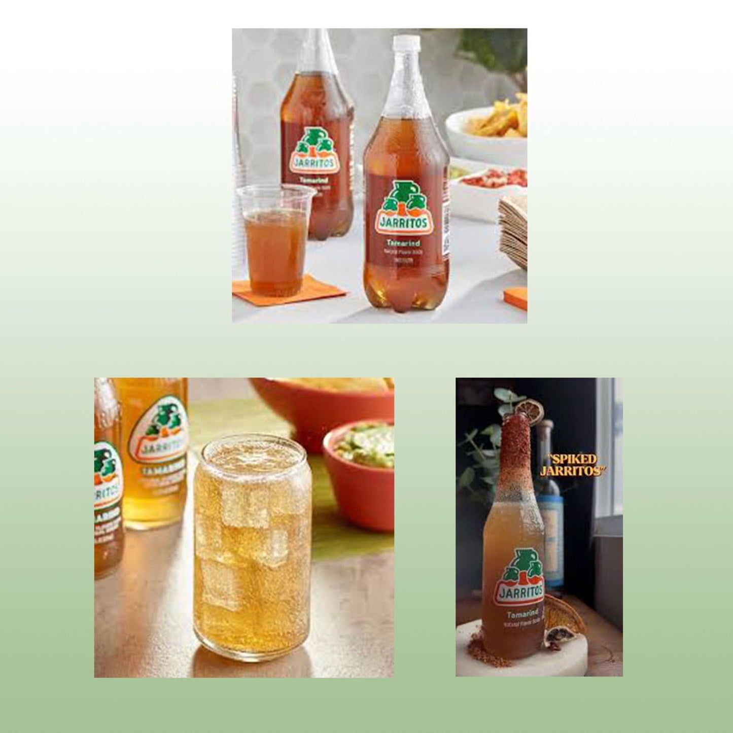 Jarritos Tamarind Mexican Soft Soda Drink, 12 Fl Oz Glass Bottles, 12 Pack