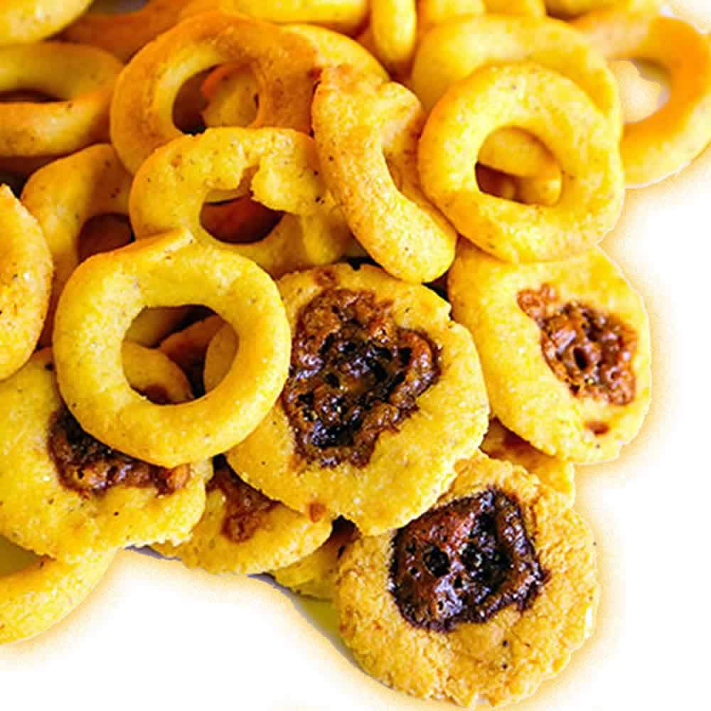 2 Pack Rosquillas De Maiz Y Queso Mixta Con Hojaldras (Viejitas) Baked Corn Biscuits