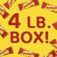 Starburst Fun Size Chewy Candy Bulk Pack - Bulk Candy Individually Wrapped, 4 Pound Box