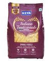 Keya Fusilli Pasta 1kg, 100% Durum Wheat Pasta | Vegetarian | No MSG | Low in Calories | No Trans Fats | Healthy | Cooked in 10 