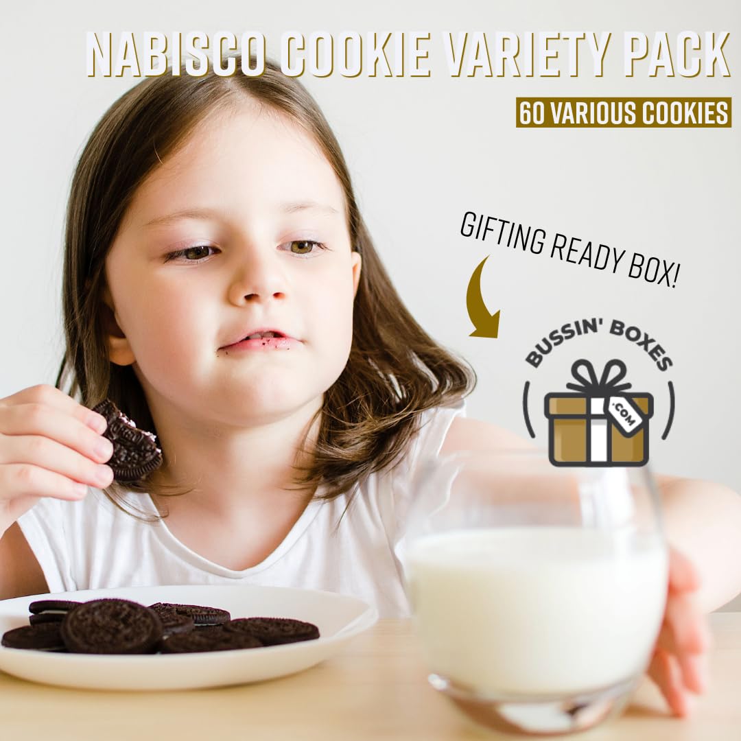 Cookie Variety Pack (60 Count) By Bussin Boxes