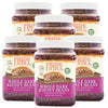 Pride Of India - PACK of 6 - Indian Whole Dark Kidney Beans - Protein & Fiber Rich Rajma, 3 Pound Jar