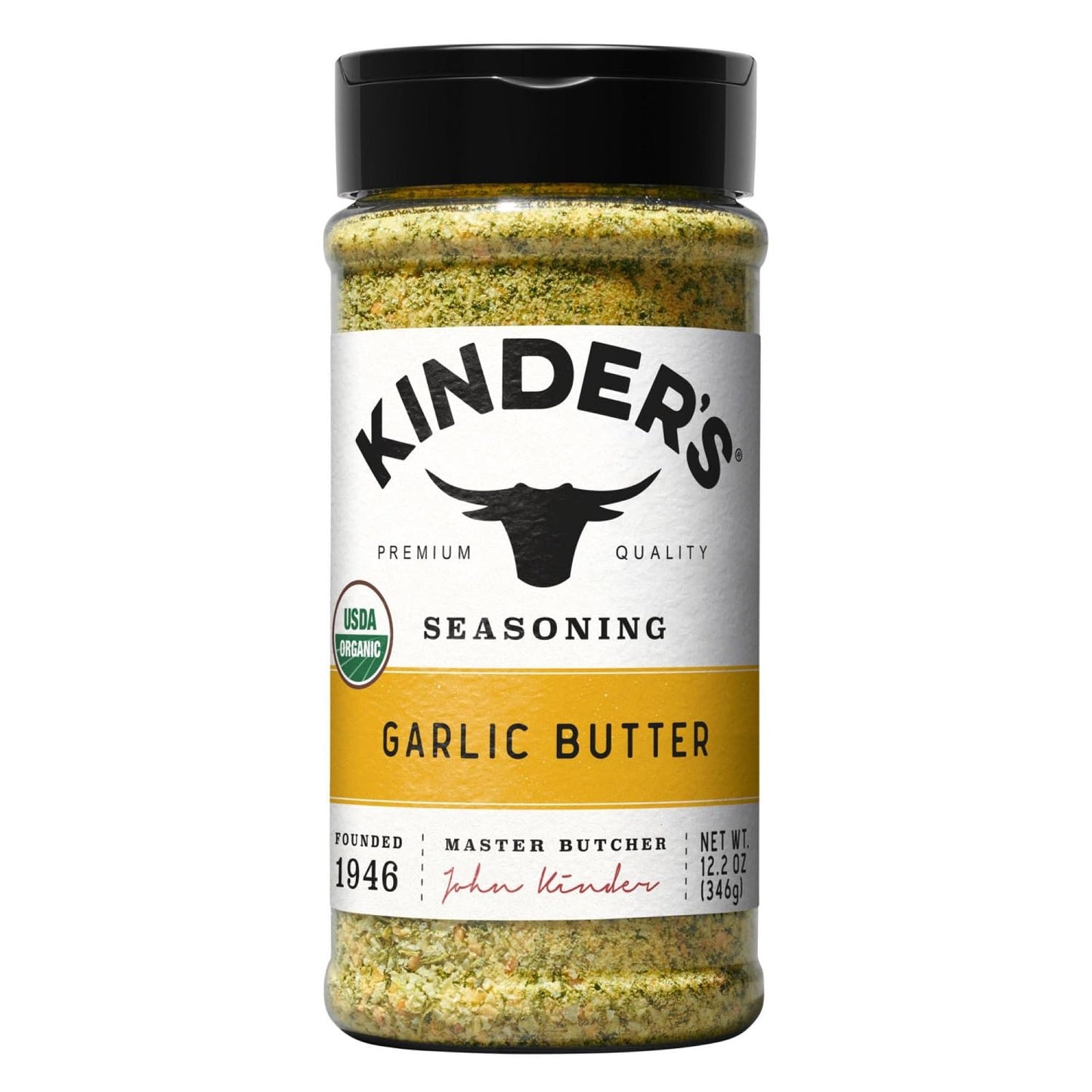 KinderS Organic Garlic Butter Seasoning  12.2 Ounce