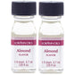 LorAnn Almond SS Flavor, 1 dram bottle (.0125 fl oz - 3.7ml - 1 teaspoon) - 2 pack