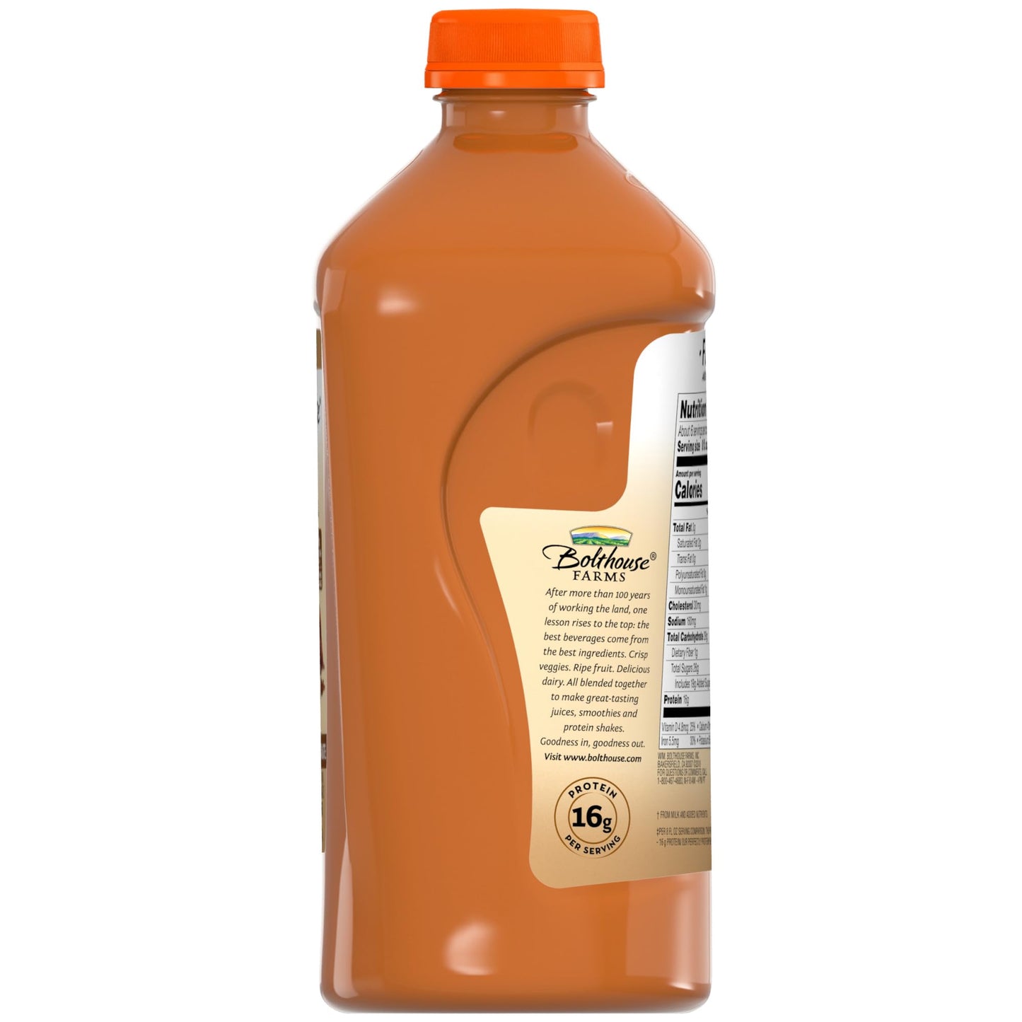 Bolthouse Farms Vegetable Juice Smoothie, 100% Carrot, 52 fl. oz. Bottle