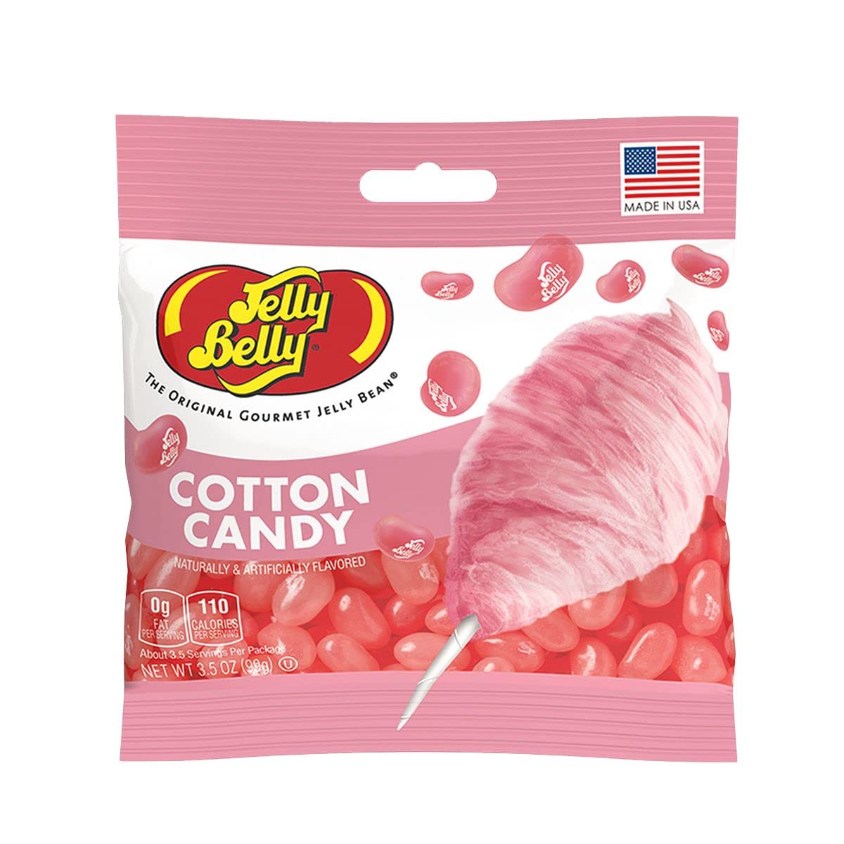 Jelly Belly Jelly Beans 3.5Oz Cotton Candy