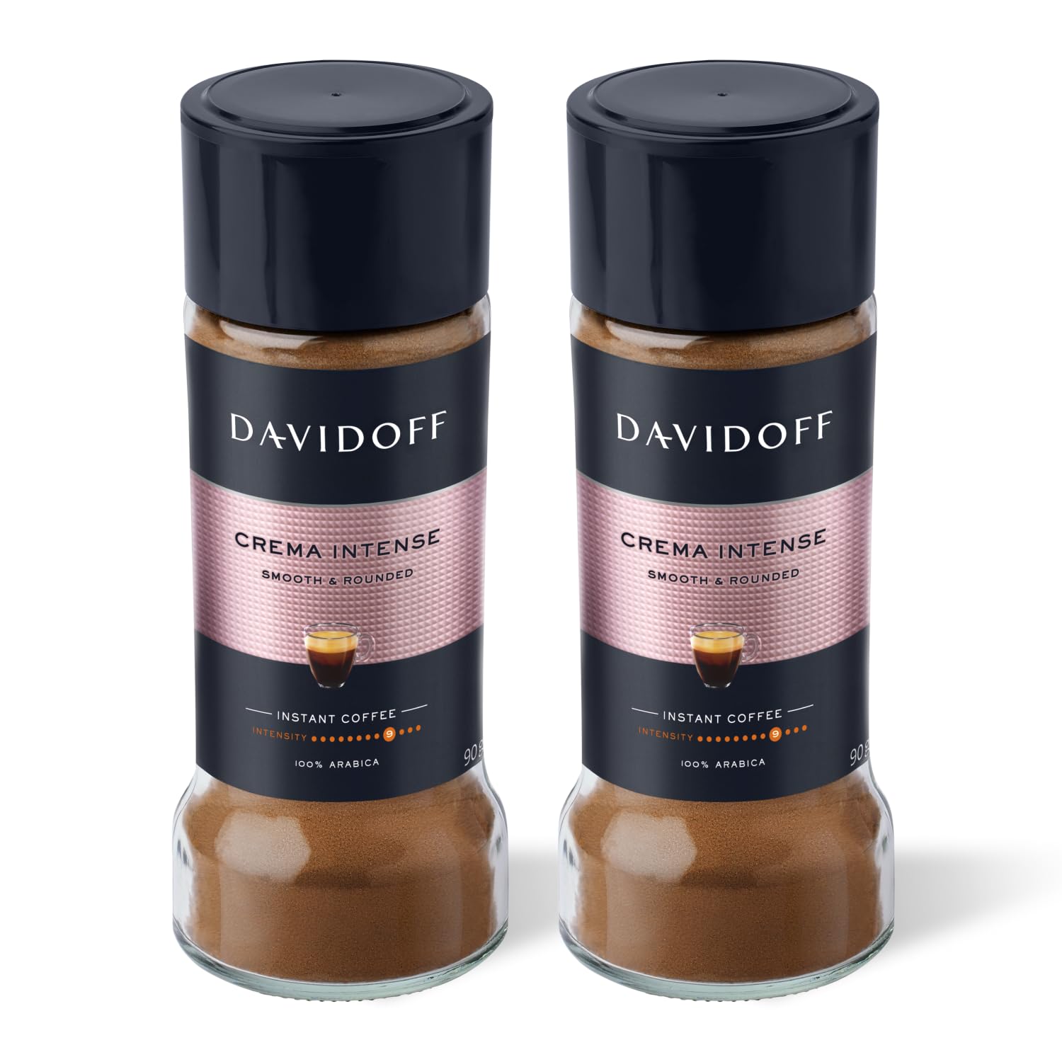Davidoff Crema Intense Coffee Bottle, 2 X 90 G