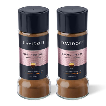 Davidoff Crema Intense Coffee Bottle, 2 X 90 G