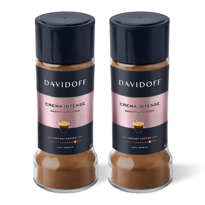 Davidoff Crema Intense Coffee Bottle, 2 X 90 G