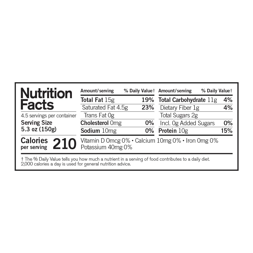 Forager Project Organic Greek-Style Cashew & Coconut Milk Yogurt, Unsweetened Plain, 24 Ounces