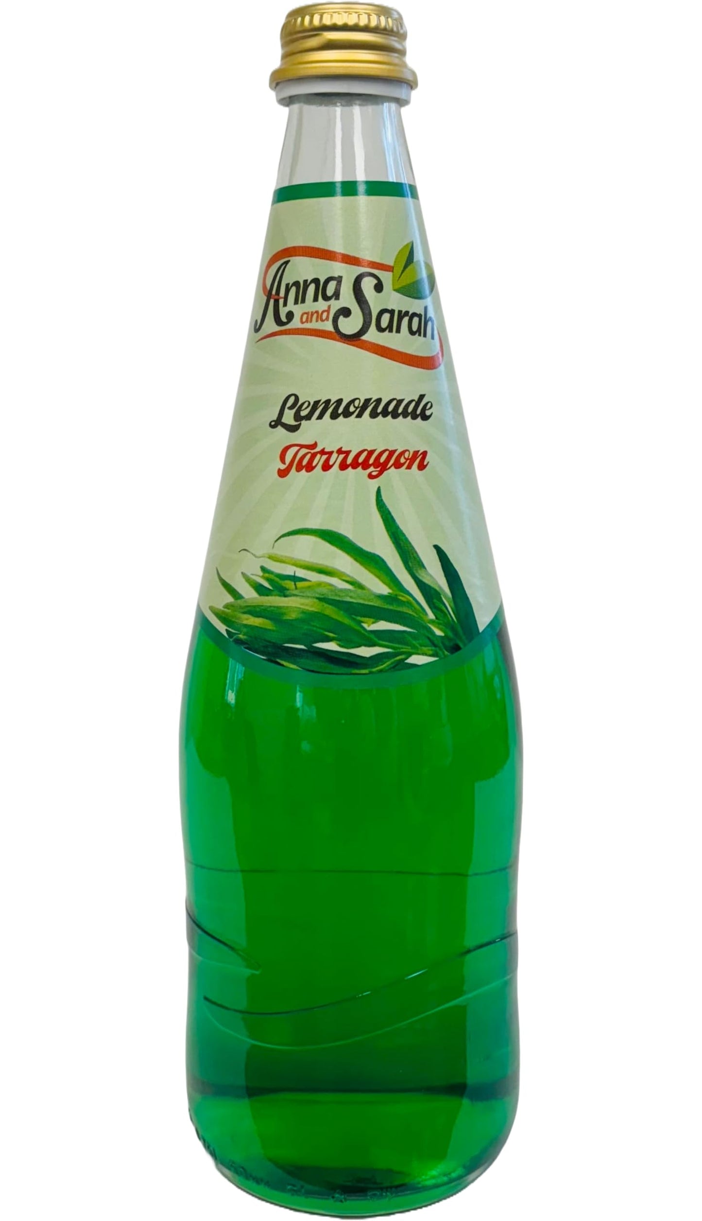 Anna and Sarah Natural Lemonade-Tarragon Juice, 25.4 Fl Oz (Pack of 3), Glass Bottle