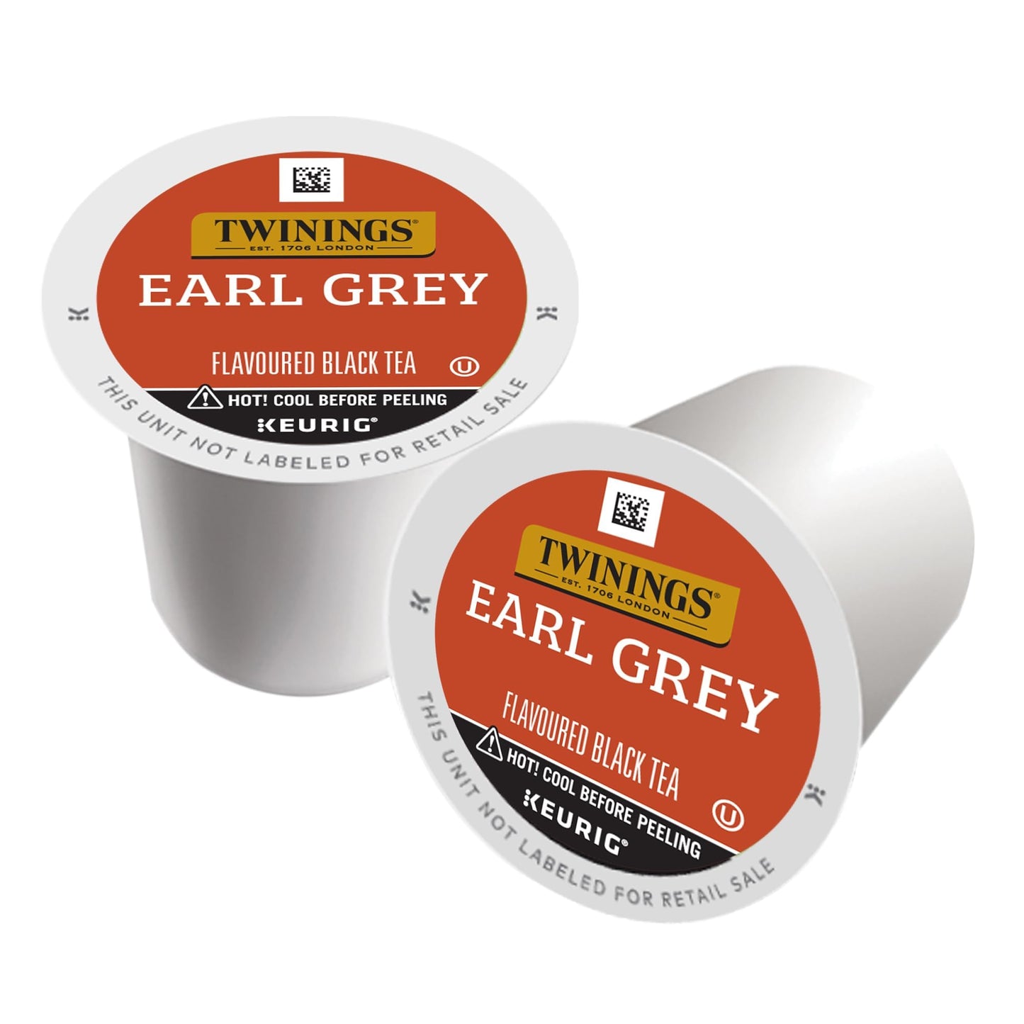 Twinings Earl Grey K-Cup Pods for Keurig  Caffeinated Black Tea Flavoured with Citrus and Bergamot  24 Count (Pack of 4)