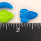 Ncs Outer Space Blue, Purple, White, And Lime Green Space Ship, Alien, Planet, Moon And Star Edible Candy Sprinkles, 8 Ounces -