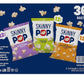 Skinny Real Pop Popcorn Variety Pack - Snack Bags Assortment Care Package - Gift Box (36 Count) Bulk Bag