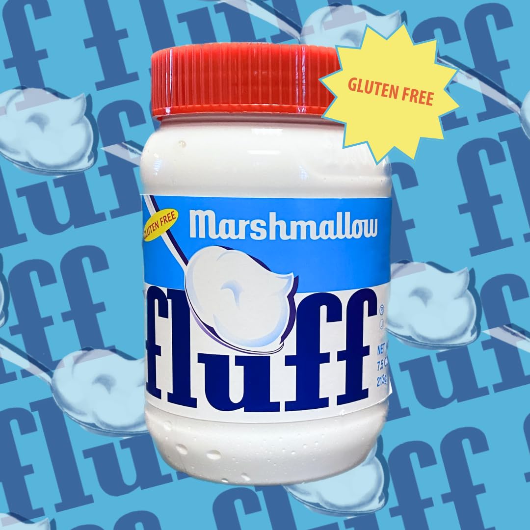 Marshmallow Fluff | Traditional Marshmallow Spread and Cr? | Gluten Free, No Fat or Cholesterol (Regular - Classic, 7.5 Ounce (P