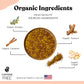 Autoimmuni-Tea Organic Turmeric Ginger Tea - AIP Diet, Whole 30, Paleo Friendly, 15 Count, Gluten-Free, Herbal Blend