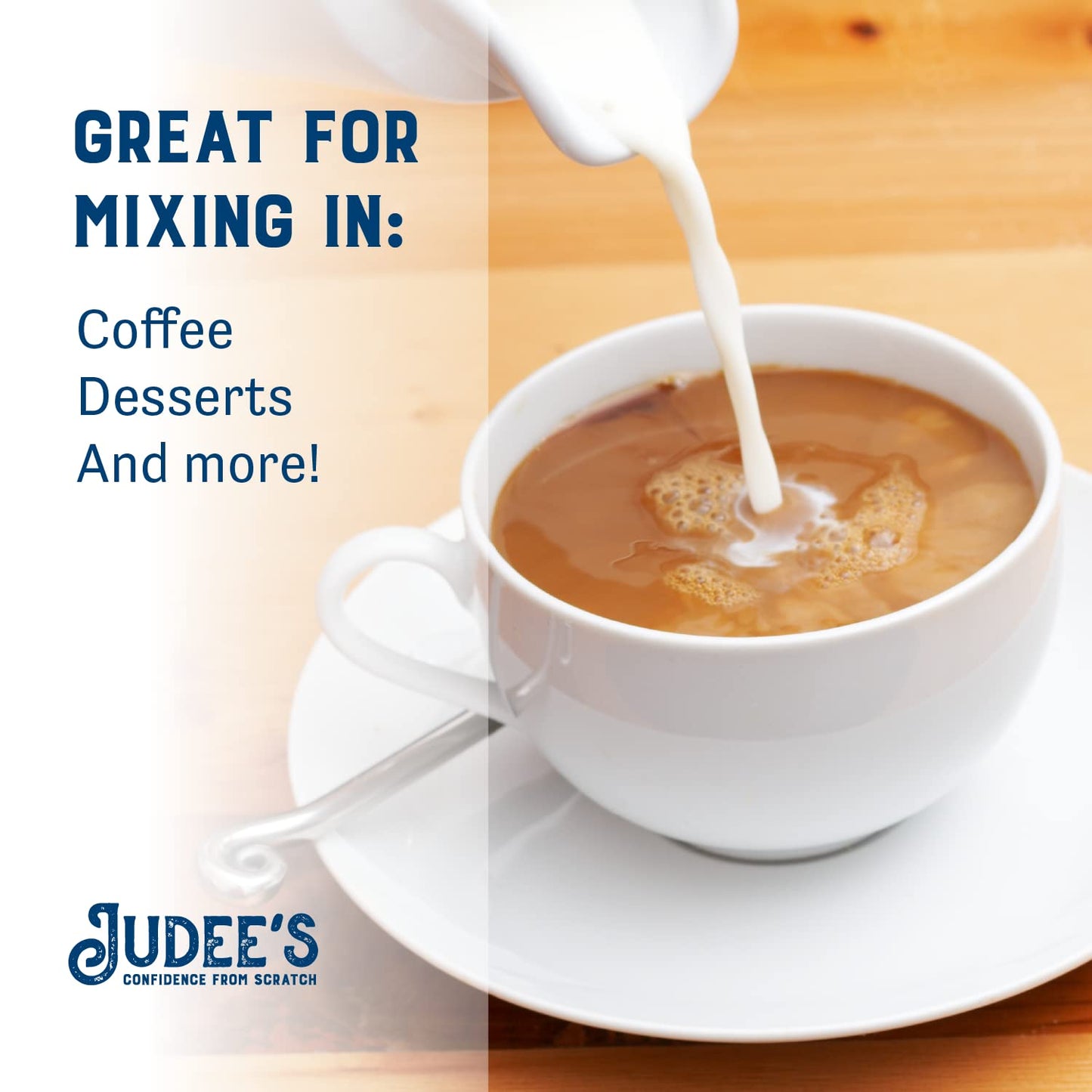 Judees Gluten Free Whole Milk Powder - Non-GMO, Gluten & Nut-Free - 40 Ounce
