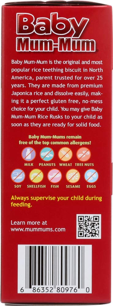 Hot Kid, Mum Mums Baby Apple, 1.76 Oz, (Pack Of 6)