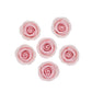 Global Sugar Art Premium Edible Roses, Pink, Unwired, Medium 1.5 Inches, 12 Count By Chef Alan Tetreault