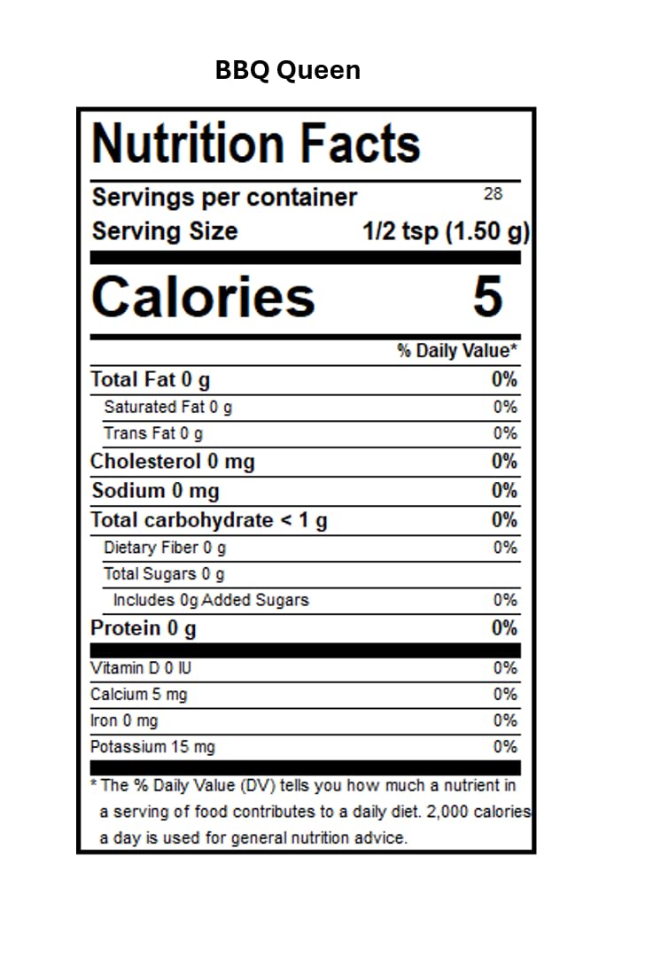Dak'S Spices Bbqueen Seasoning Blend | 100% Salt & Sugar Free | Healthy Seasoning | Msg, Preservative & Potassium Chloride Free